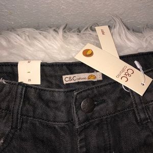 Low rise high low shorts from C&’C California